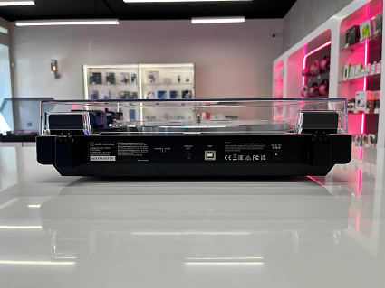 Виниловый проигрыватель Audio-Technica AT-LP60XUSB, серебристый Фото 6