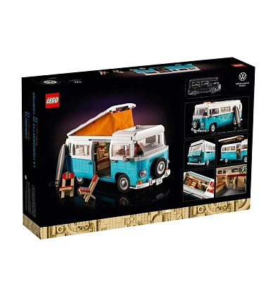 Конструктор LEGO Volkswagen T2 Camper Van (10279) Фото 2