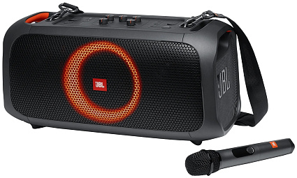 Портативная акустика JBL PartyBox On-The-Go, черный Фото 9