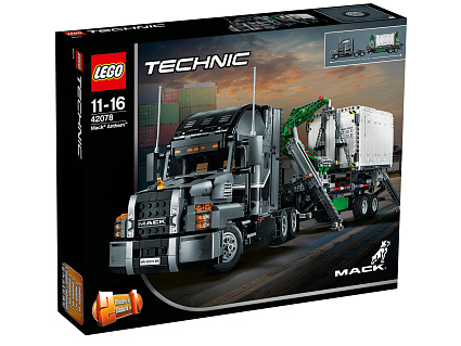 Конструктор LEGO Technic 42078 Грузовик MACK Фото 1