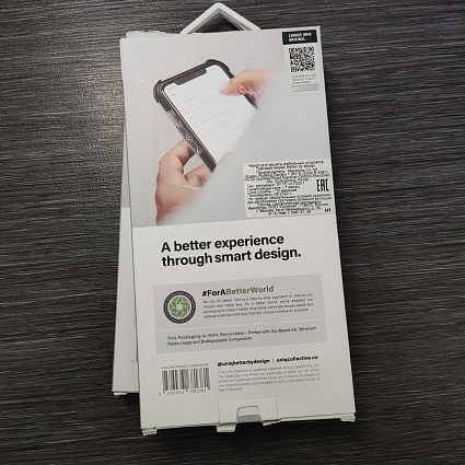 Чехол Uniq для iPhone 14 Plus Combat AF Charcoal (MagSafe), черный Фото 9