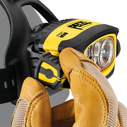 Налобный фонарь Petzl E80CHR Duo S Headlamp, черный/желтый Фото 2