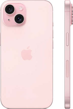Смартфон Apple iPhone 15 256Гб, (Розовый) Pink Фото 2