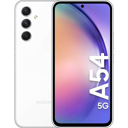 Смартфон Samsung Galaxy A54 6/128 Гб, «Потрясающий белый» (ЕАС) Фото 1