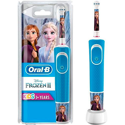 Электрическая зубная щетка Oral-B Kids, Frozen 2 Vitality Фото 2