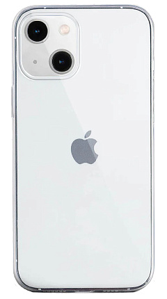 Силиконовый чехол для iPhone 13 mini, прозрачный Фото 1